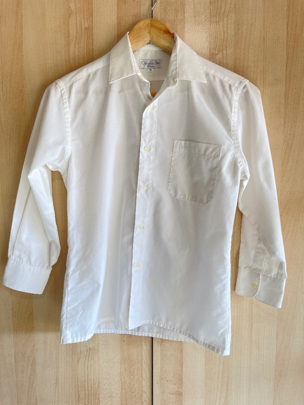 Dior White Boys Dress Shirt